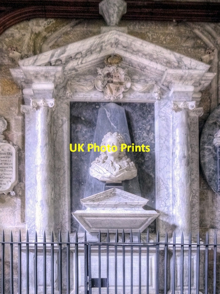 Photo 6"x4" St Mary's Church, Abstrupus Danby Monument Masham c2014