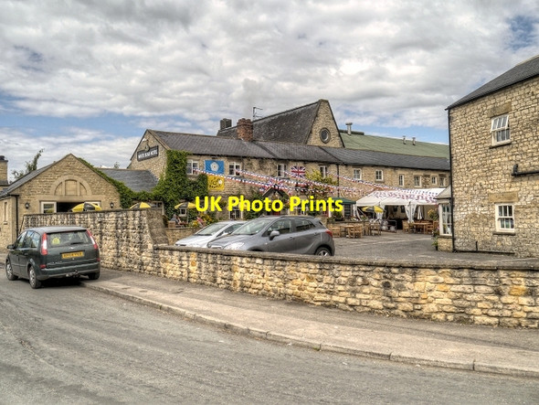 Photo 6"x4" Masham, White Bear Hotel Masham c2014
