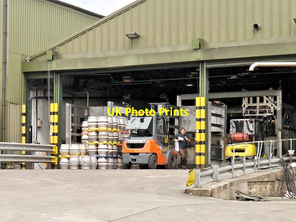 Photo 6"x4" Masham, Black Sheep Brewery Masham c2014