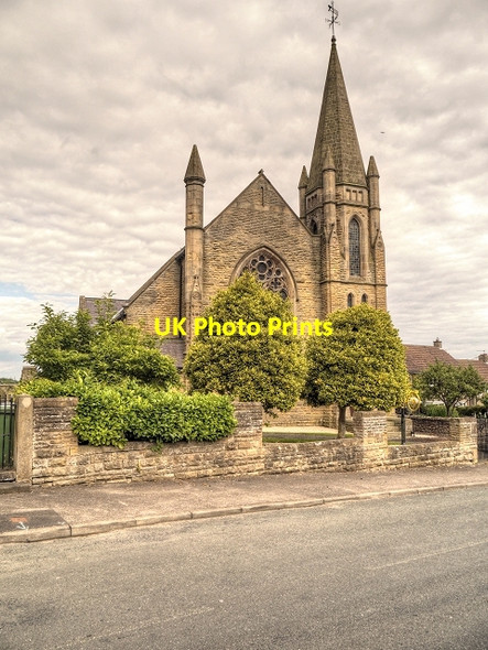 Photo 6"x4" West Tanfield Methodist Church Binsoe c2014