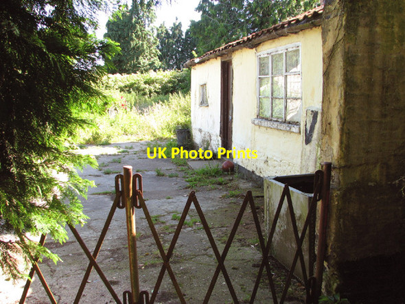 Photo 6"x4" Entrance to Poplar Tree Farm Fersfield c2014