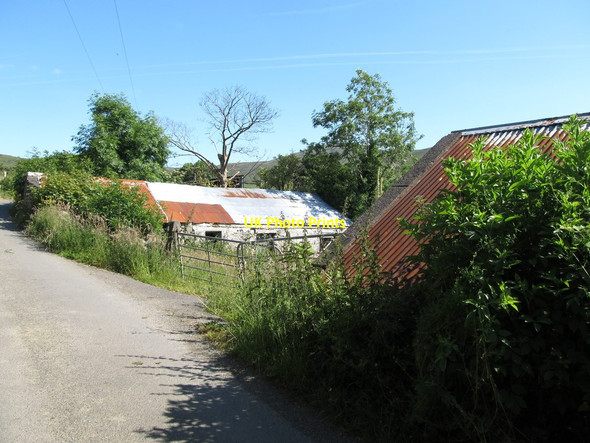 Photo 6"x4" Derelict homestead on the upper part of Kilfeaghan Road Greencastle\/J2411 c2014