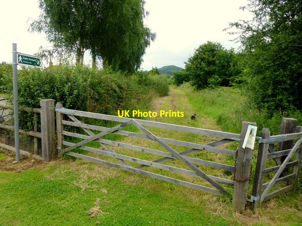 Photo 6"x4" Footpath north from Ham Green Ham Green\/SO7444 c2014