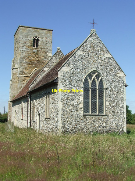 Photo 6"x4" St. John The Baptist Butley c2014