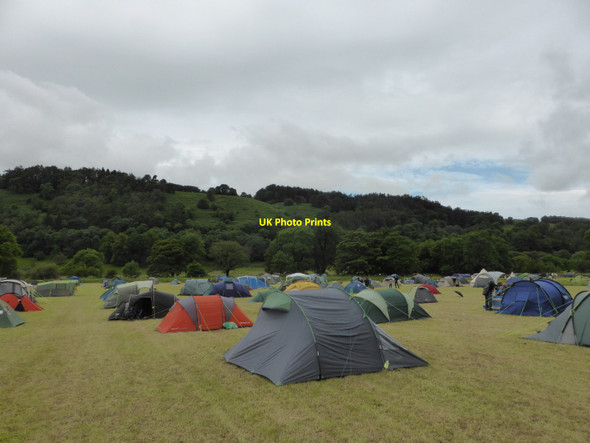 Photo 6"x4" Pop Up campsite at Buckden Buckden\/SD9477 c2014