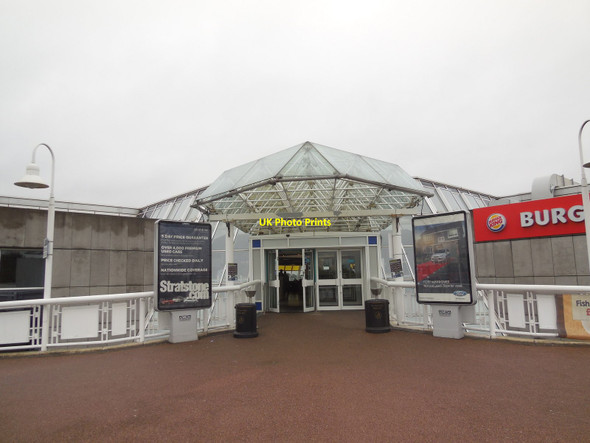 Photo 6"x4" Thurrock Services. M25 Lakeside\/TQ5879 c2014