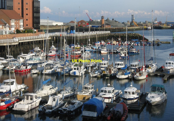 Photo 6"x4" Sunderland Marina Sunderland\/NZ3957 c2014
