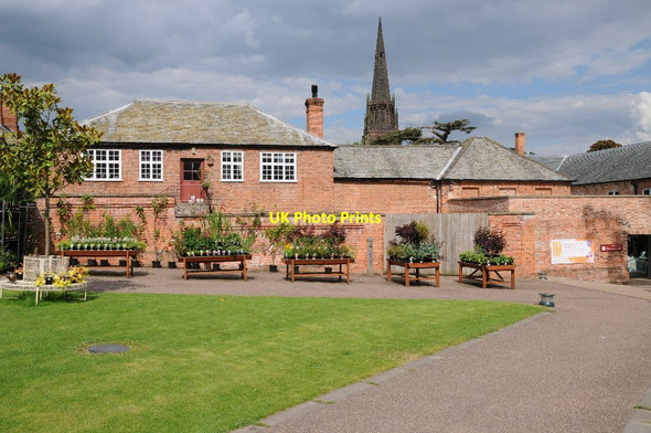 Photo 6"x4" Buildings at Clumber Park Carburton c2014