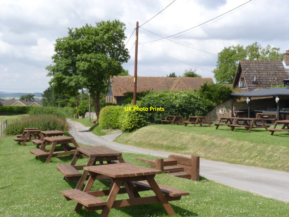 Photo 6"x4" Village street, Hailey Hailey\/SU6485 c2014