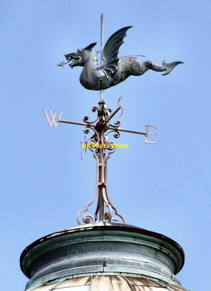 Photo 6"x4" Washington weather vane Llandudno c2014