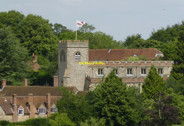 Photo 6"x4" Ewelme Church Ewelme c2014