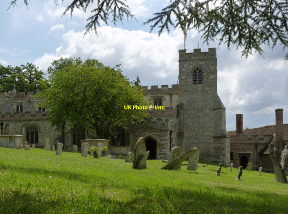 Photo 6"x4" Church of St Mary the Virgin, Ewelme Ewelme c2014