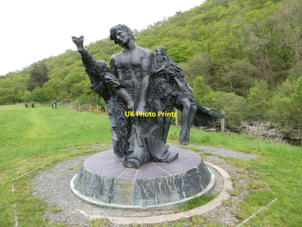 Photo 6"x4" Percy Bysshe Shelley Elan Village c2014