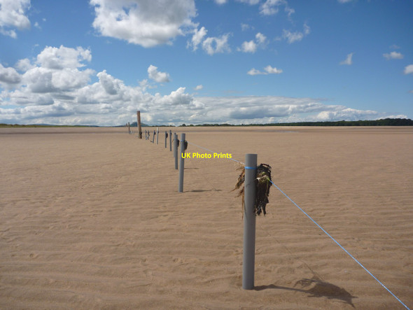 Photo 6"x4" Coastal East Lothian : Taking A Line For A Walk West Barns c2014