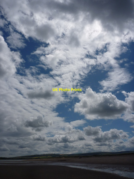 Photo 6"x4" East Lothian Landscape : Clouds West Barns c2014