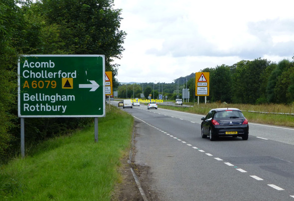 Photo 6"x4" On the A69  Hexham c2014