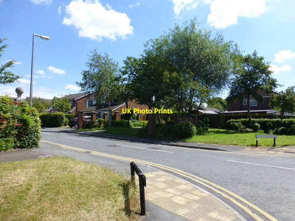 Photo 6"x4" Seven Stiles Drive joins Bowden Lane in Marple Marple c2014