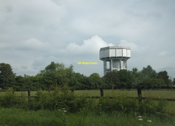 Photo 6"x4" Water tower, Nedging Tye Nedging Tye c2014