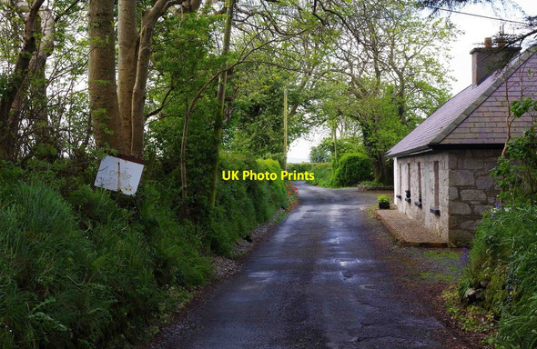 Photo 6"x4" Knockraheen Lane, Knockraheen, Co. Wicklow Roundwood c2014