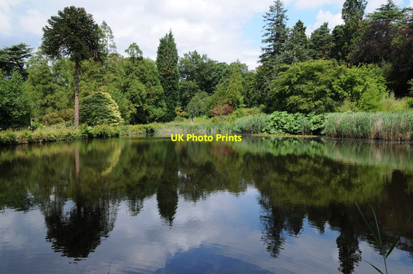 Photo 6"x4" Pool at Chatsworth Edensor c2014