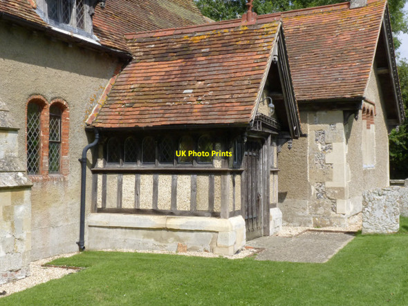 Photo 6"x4" Church of St Helen, Berrick Salome Berrick Salome c2014
