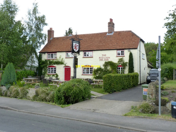 Photo 6"x4" The Red Lion, Chalgrove Chalgrove c2014