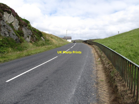 Photo 6"x4" The B27 at the top of the Spelga Pass Hilltown\/J2128 c2013