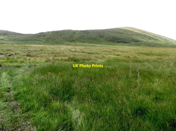 Photo 6"x4" View across a blanket bog towards the Carn Mountain-Slieve Muck ridge Kilcoo c2013