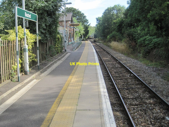 Photo 6"x4" Buxted railway station, East Sussex Uckfield c2014