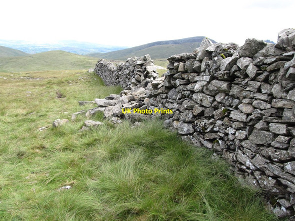 Photo 6"x4" A collapsed section of the Mourne Wall Attical c2013