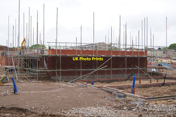 Photo 6"x4" New builds for Oakridge Basingstoke c2014