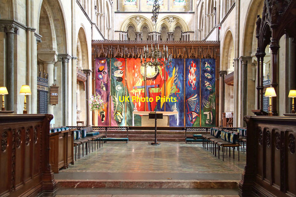 Photo 6"x4" Chichester Cathedral - Chancel Chichester c2014