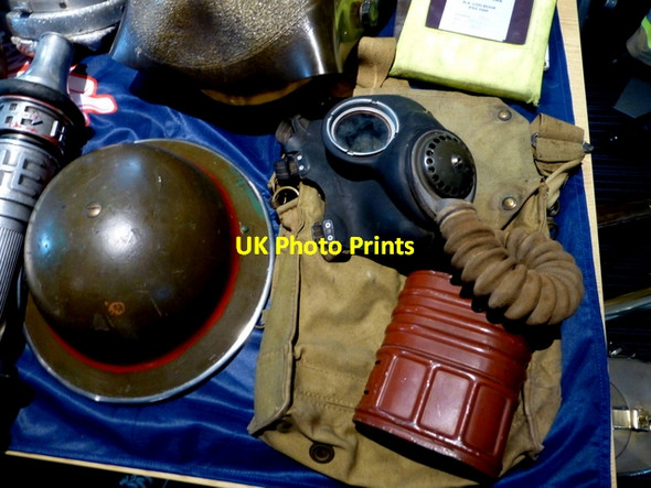 Photo 6"x4" Omagh Fire Station - old equipment Omagh c2014