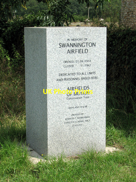 Photo 6"x4" Memorial to all units who served at RAF Swannington Haveringland c2014
