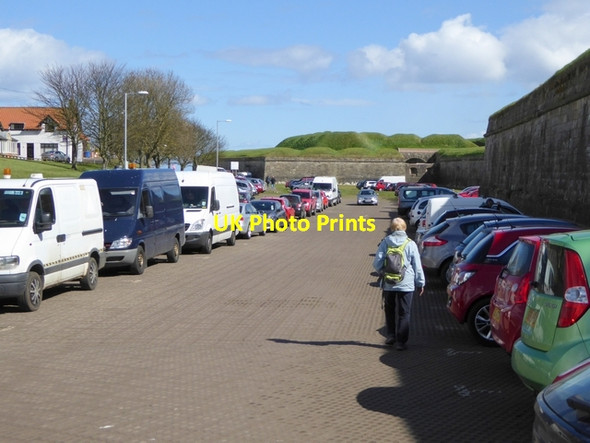 Photo 6"x4" Castlegate Car Park Berwick-upon-Tweed c2015