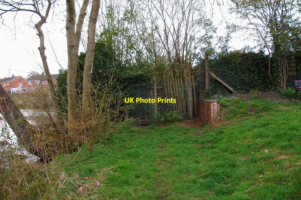 Photo 6"x4" End of the footpath, Springfield Park, Kidderminster Kidderminster c2015