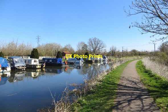 Photo 6"x4" Moorings, Bathpool Taunton\/ST2324 c2015