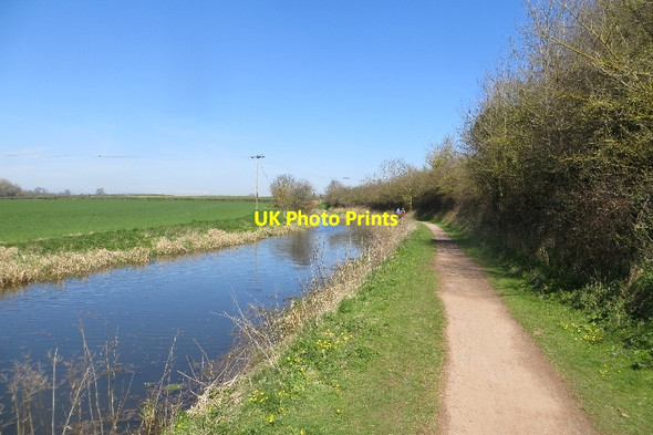 Photo 6"x4" Into the asteroid belt on the Bridgwater Canal Outwood\/ST3028 c2015