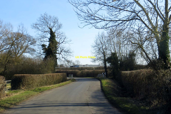 Photo 6"x4" The road to Marsh Gibbon Stratton Audley c2015