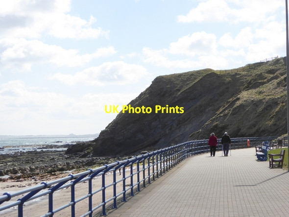Photo 6"x4" End of the prom Berwick-upon-Tweed c2015