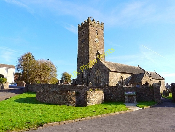 Photo 6"x4" St. Illtyd's Church, Pembrey Burry Port\/Porth Tywyn c2008