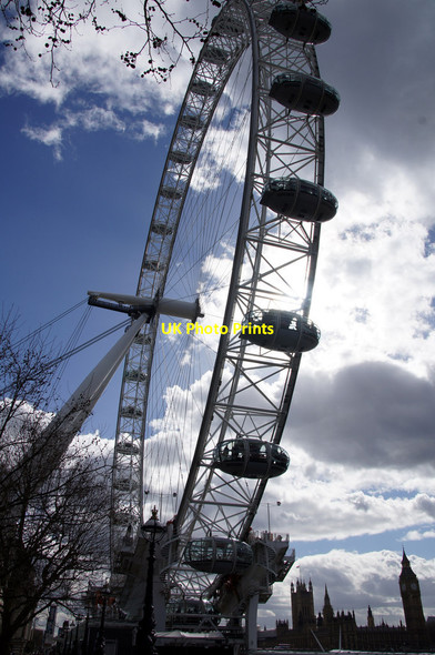 Photo 6"x4" The London Eye Westminster c2015