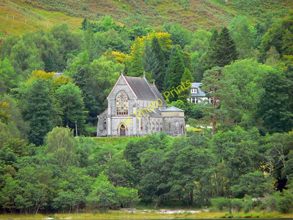 Photo 6"x4" Glenfinnan Church Glenfinnan c2008