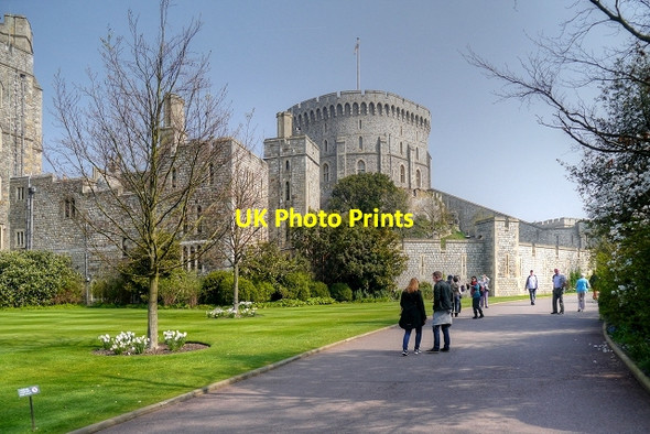 Photo 6"x4" Windsor Castle Windsor\/SU9676 c2015