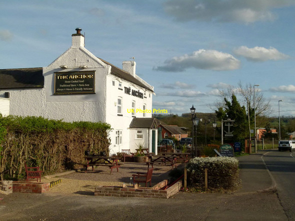 Photo 6"x4" The Anchor, Nether Broughton Nether Broughton c2015