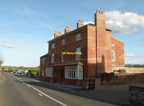 Photo 6"x4" The old Red Lion at Nether Broughton Nether Broughton c2015