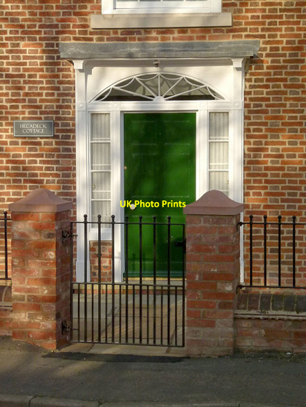 Photo 6"x4" Doorway at Heckadeck Cottage Nether Broughton c2015