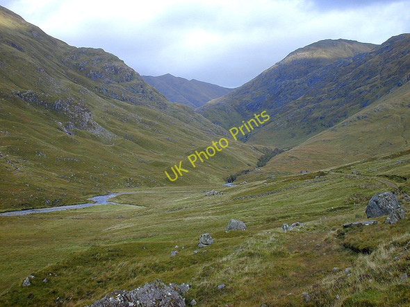Photo 6"x4" The head of Gleann Lichd Glenlicht Ho c2003