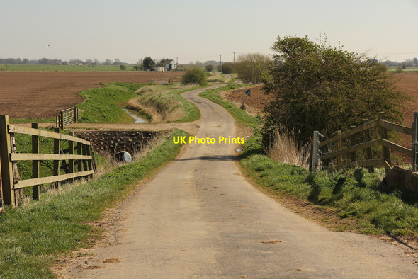 Photo 6"x4" Brewster Lane Wainfleet Bank c2015