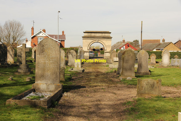 Photo 6"x4" Wainfleet Cemetery Wainfleet All Saints c2015